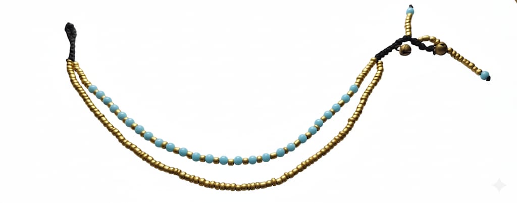 צמידי קרסול כפולים