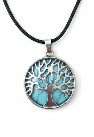 שרשרת תליון ואבן טורקיז