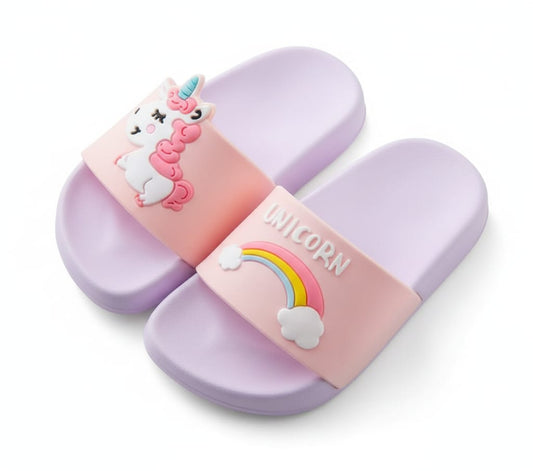 כפכפים לילדות חד קרן