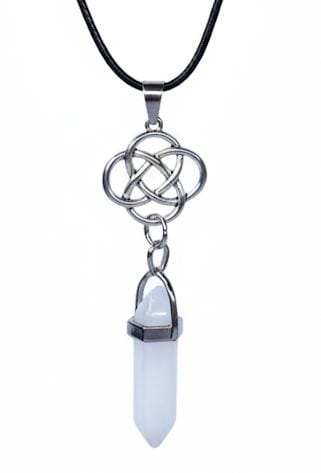 שרשרת קריסטל עם תליון קלטי