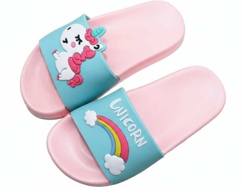 כפכפים לילדות חד קרן