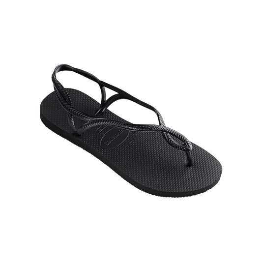 HAVAIANAS LUNA סנדל הוואינאס שחור לנשים