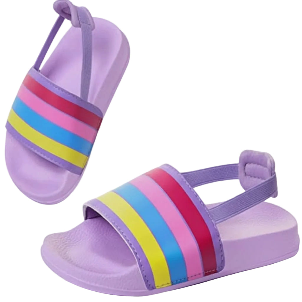 כפכפים ללא אצבע עם סגירת גומי לפעוטות