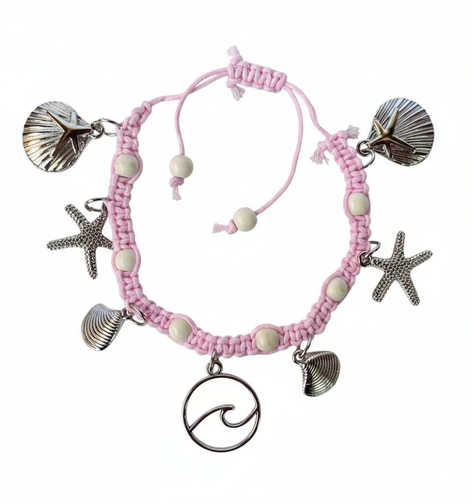 צמידי יד וקרסול צדפות