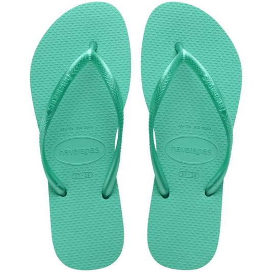 Havaianas Slim כפכף סלים בצבע טורקיז