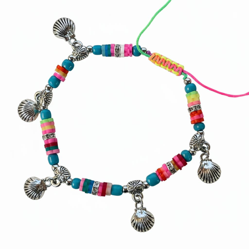 צמידי יד וקרסול צדפות