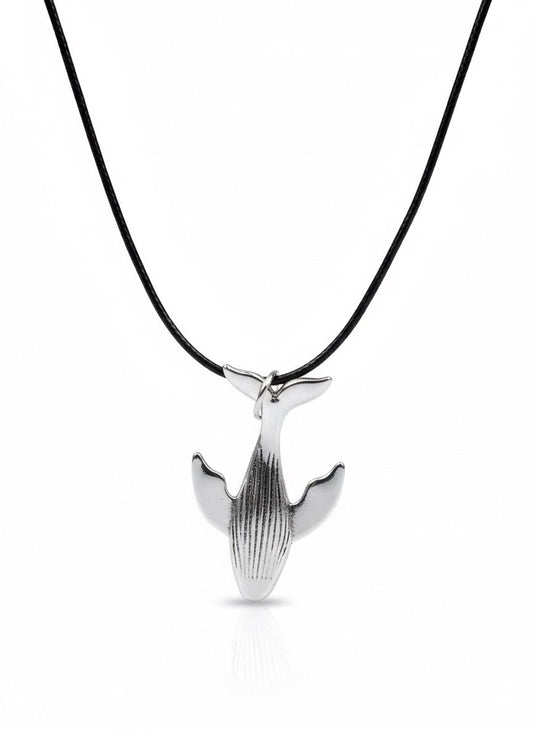 שרשרת תליון זנב כריש -לוויתן