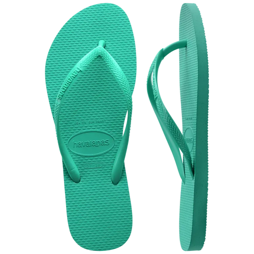 Havaianas Slim כפכף סלים בצבע טורקיז