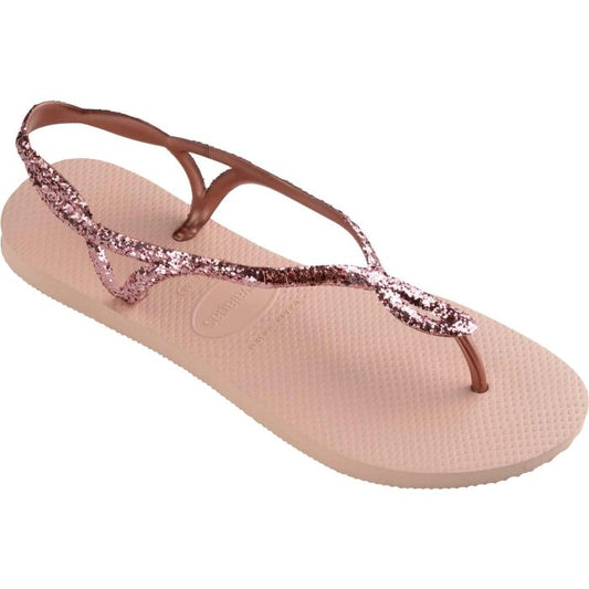 HAVAIANAS LUNA GLITTER סנדל הוואינאס שחור נצנצים לנשים